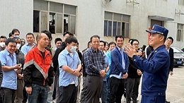 筑牢防線(xiàn) 守護(hù)生命｜靈科超聲波開(kāi)展全員消防應(yīng)急演練