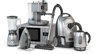 千庫網(wǎng)_家用電器。在 w 上隔離的家用廚房工藝集_攝影圖編號20173254